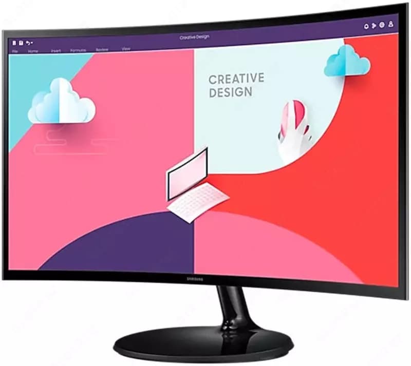 Монитор Samsung | LS24C360EAMXUE | Curved | 75Hz | 24” — 1