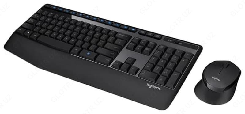 Клавиатура и мышь Logitech Wireless Combo MK345 Black USB — 2