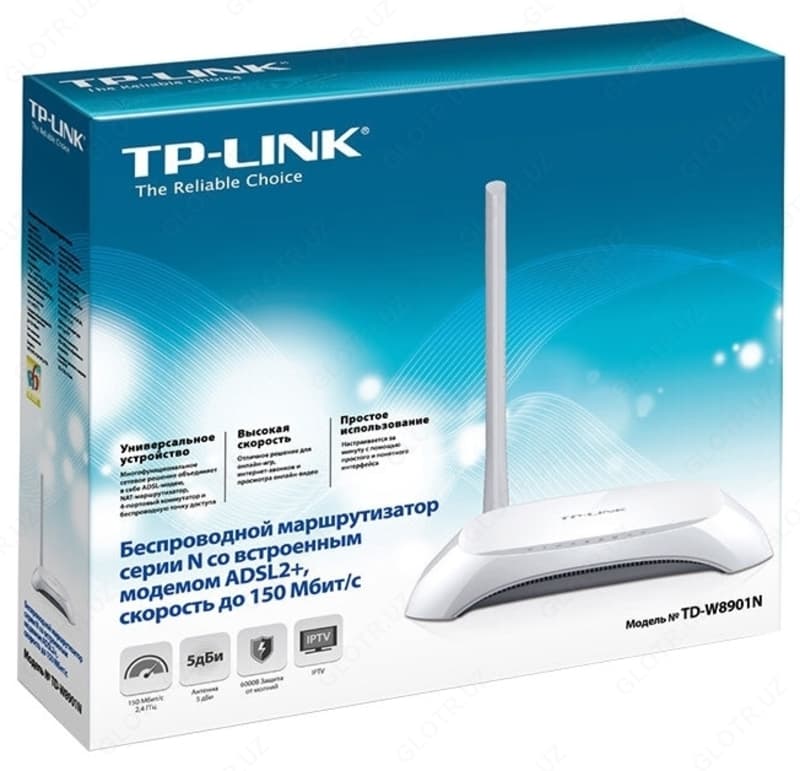 Wi-Fi роутер TP-LINK TD-W8901N — 4