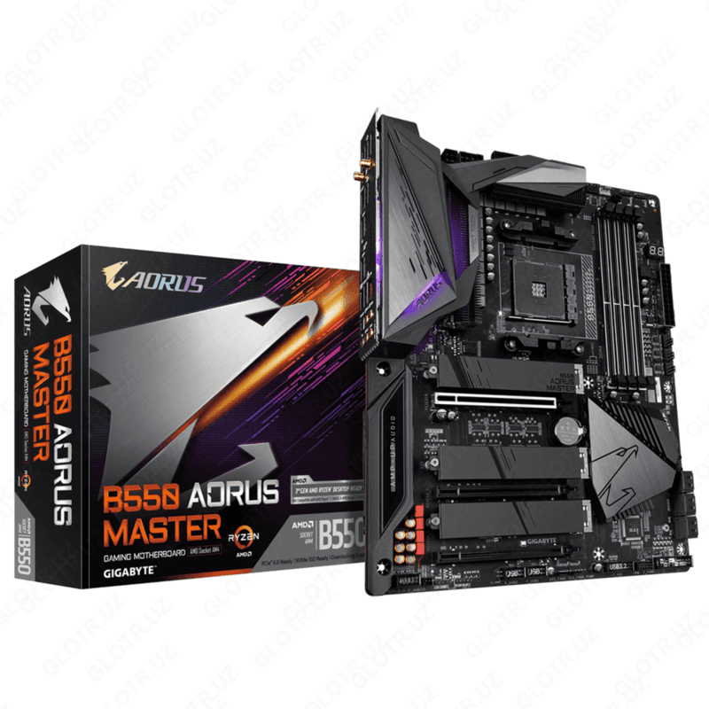 MB Gigabyte AMD AM4 B550 AORUS Master DDR4 — 1
