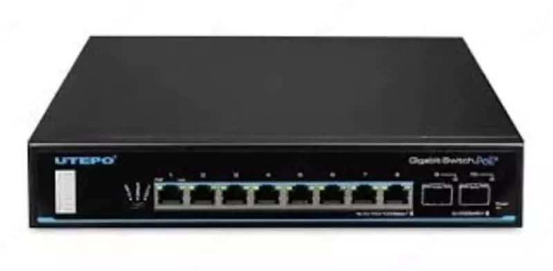 UTP3-GSW0802S-POE неуправляемый, гигабитный 8 портовый POE коммутатор — 4