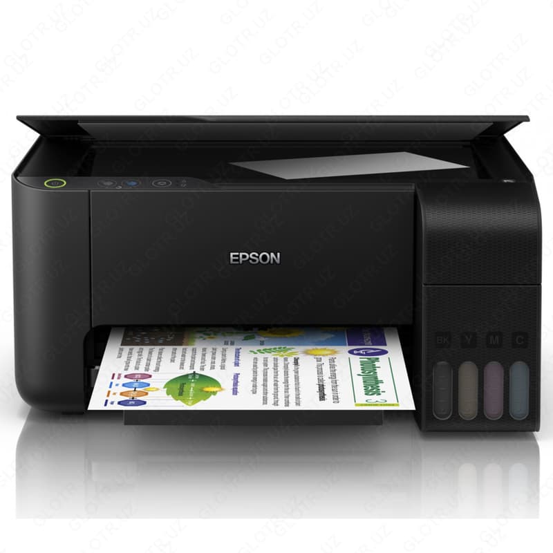 Epson L3100 (A4, струйное МФУ, 9.2стр/мин, 5760x1440dpi, 4краски, USB2.0) — 1