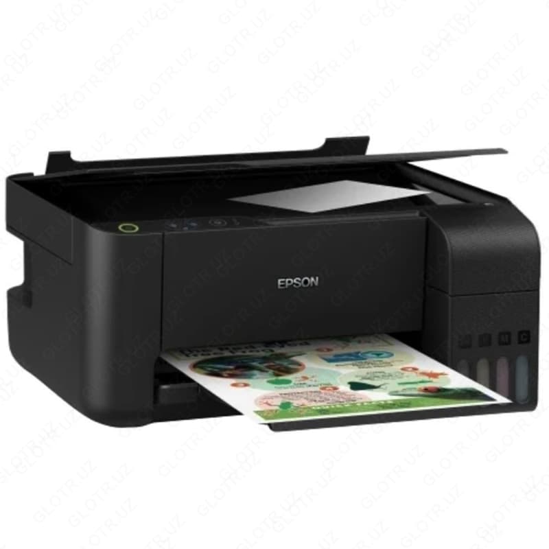 Epson L3100 (A4, струйное МФУ, 9.2стр/мин, 5760x1440dpi, 4краски, USB2.0) — 2
