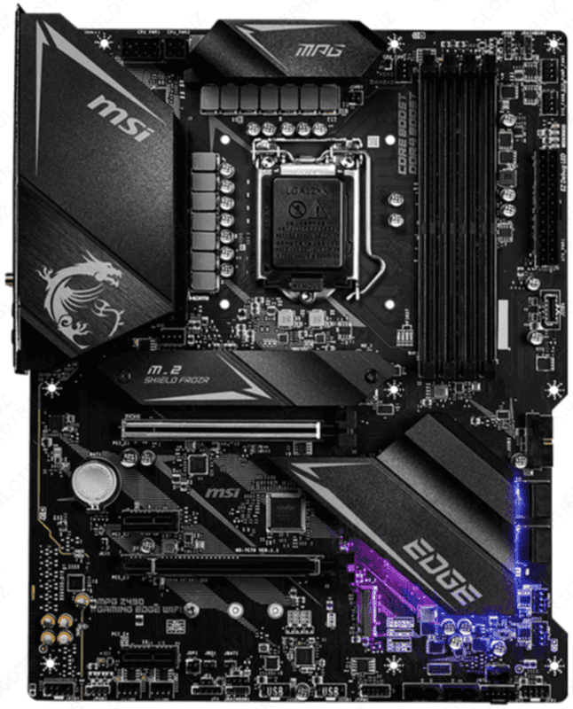 MB MSI MPG Z490M Gaming Edge WiFi DDR4 LGA1200 — 1
