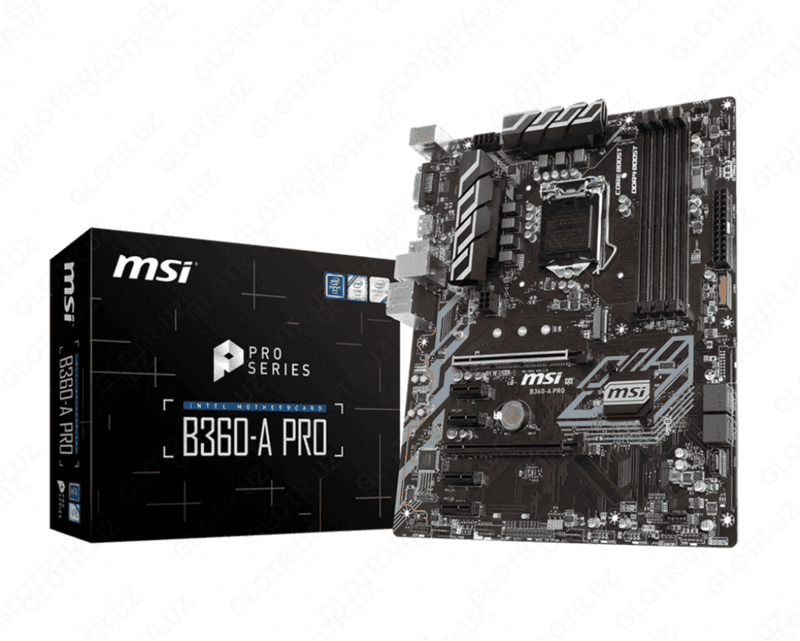 MB MSI B360M-A Pro DDR4 LGA1151 — 1