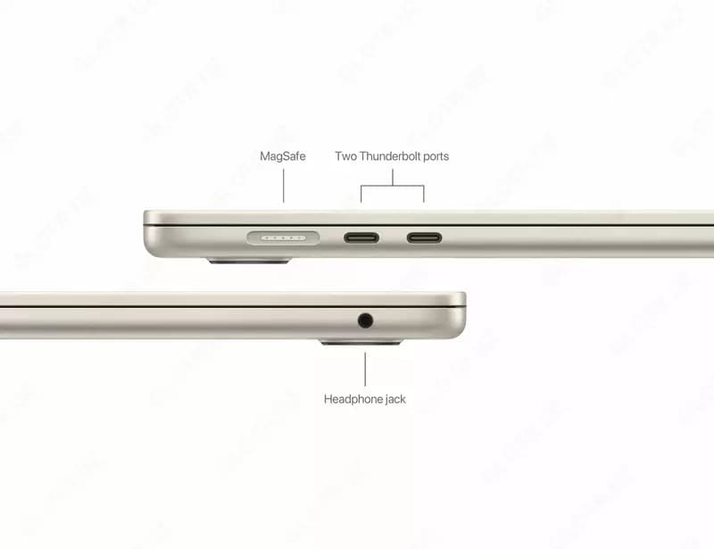 Ноутбук Apple Macbook Air 15 M3 8/256Gb 8-core CPU, 10-core GPU Starlight — 4