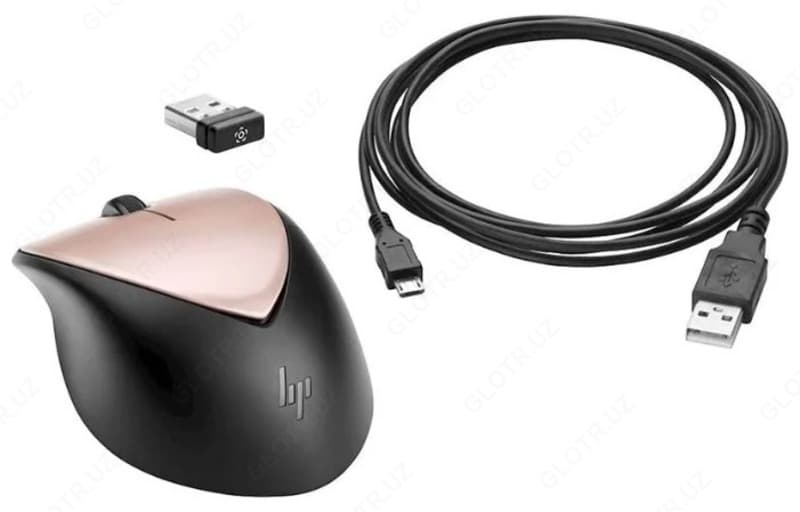 Беспроводная мышь HP Envy Rechargeable Mouse 500 2LX92AA Black-Silver USB — 2