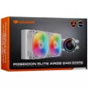 Система охлаждения Cougar Poseidon Elite 240 ARGB (WHITE)