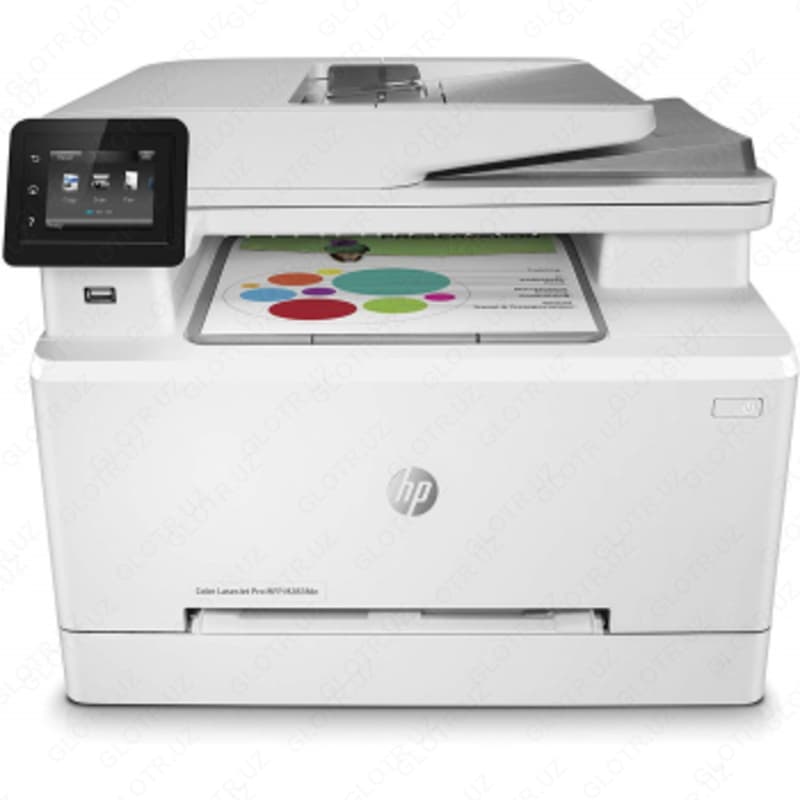 HP - Color LaserJet Pro MFP M283fdn (7KW74A) А4, 4в1, цветной (4 цв), 21стр/мин, USB, Ethernet — 1