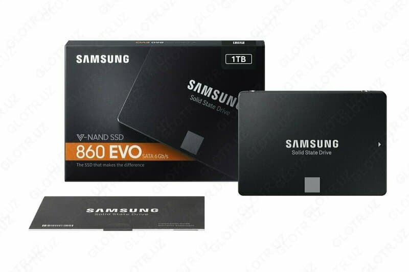 SSD Samsung 1000Gb 860 EVO 2,5” SATA III (MZ-76E1T0BW) — 1