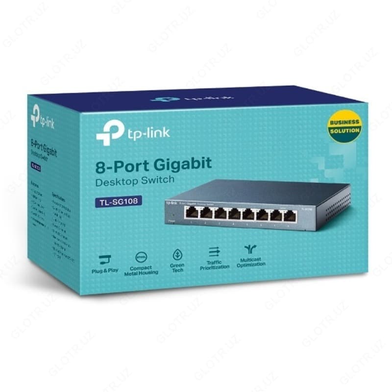 Коммутатор TP-LINK TL-SG108PE — 3
