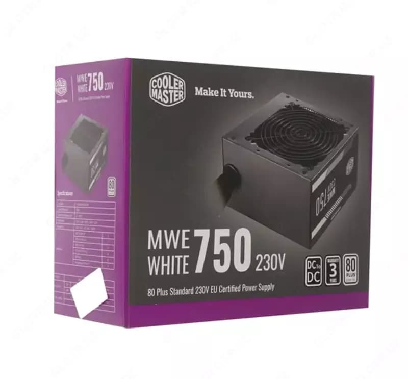 Блок питания CoolerMaster 750W MPE-7501-ACABW-EU MWE White — 4