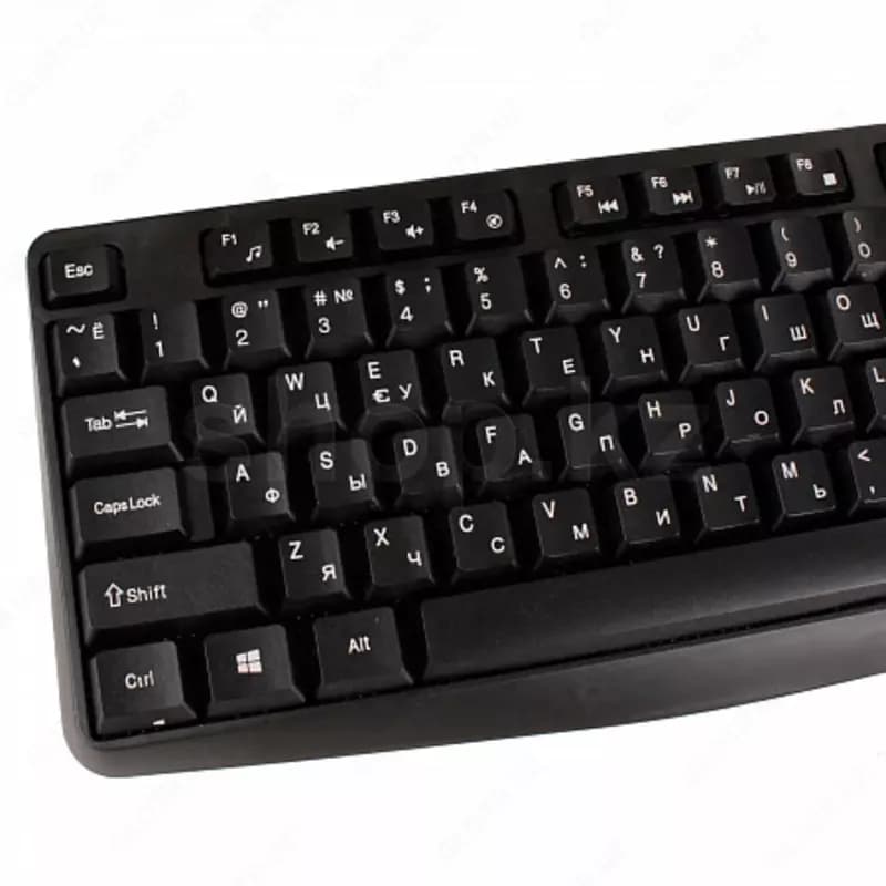Проводная клавиатура+мышь Genius KM-170, Black — 3