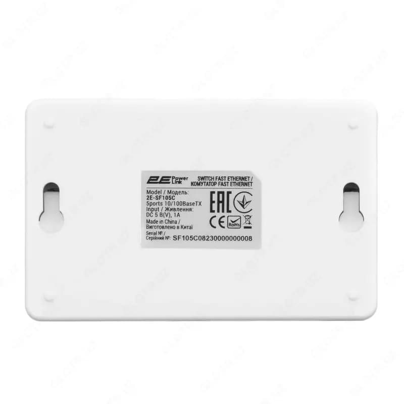 Коммутатор 2E PowerLink SF105C 5xFE, неуправляемый — 3
