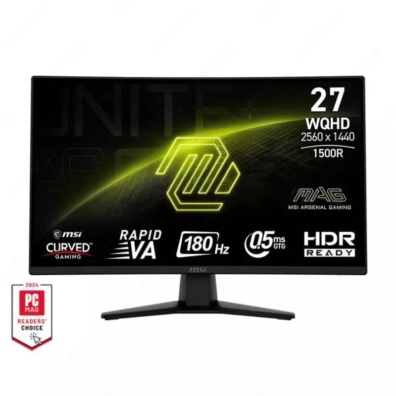 Монитор MSI | MAG | 274CQF | Curved 1500R | 180Hz | 27” — 1