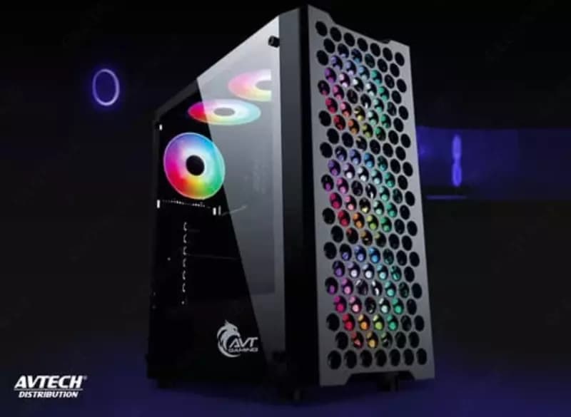 Компьютерный корпус ”AVTECH” Gaming X3 (Арт. - 06299) Black — 2