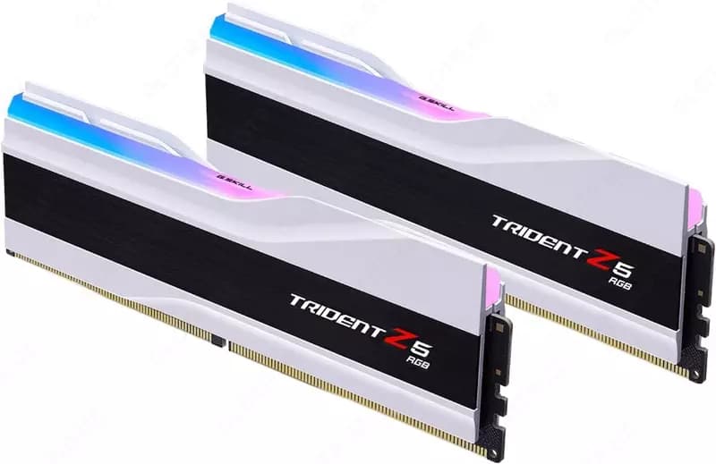 Оперативная память G.Skill Trident Z5 RGB 32GB White DDR5 (2*16GB 6400MHz CL32 Intel XMP) — 1