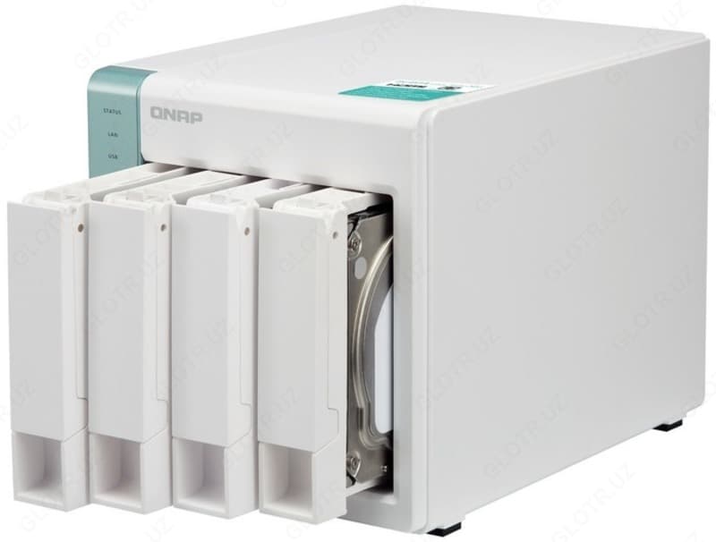 Сетевой накопитель (NAS) QNAP D4 Pro — 2
