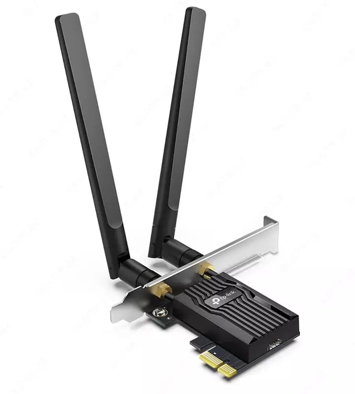 Wi-Fi адаптер TP-LINK Archer TX55E AX3000 Dual Band Wi-Fi 6 Bluetooth PCI Express — 1