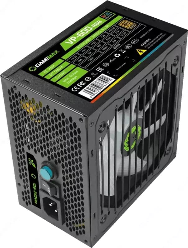 Блок питания GameMax ATX 600W VP-600-RGB — 5