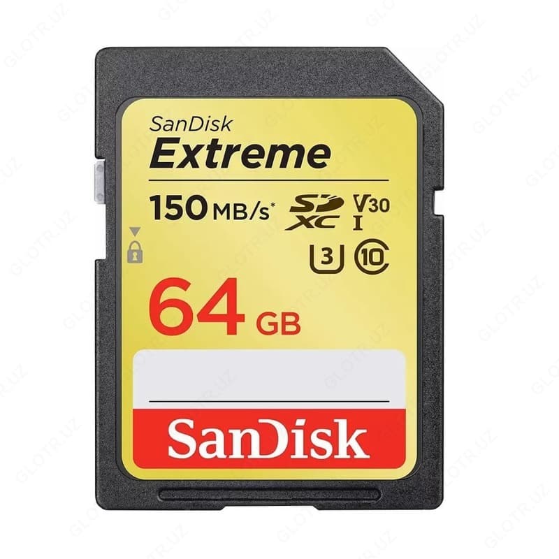 Карта памяти Sandisk SD 32/64GB 150Mb/s 4K — 1