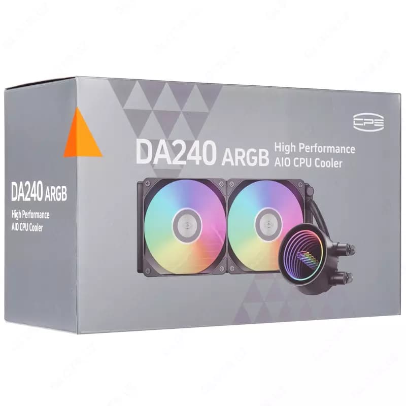 Система охлаждения PCCOOLER DA240 ARGB BLACK — 1