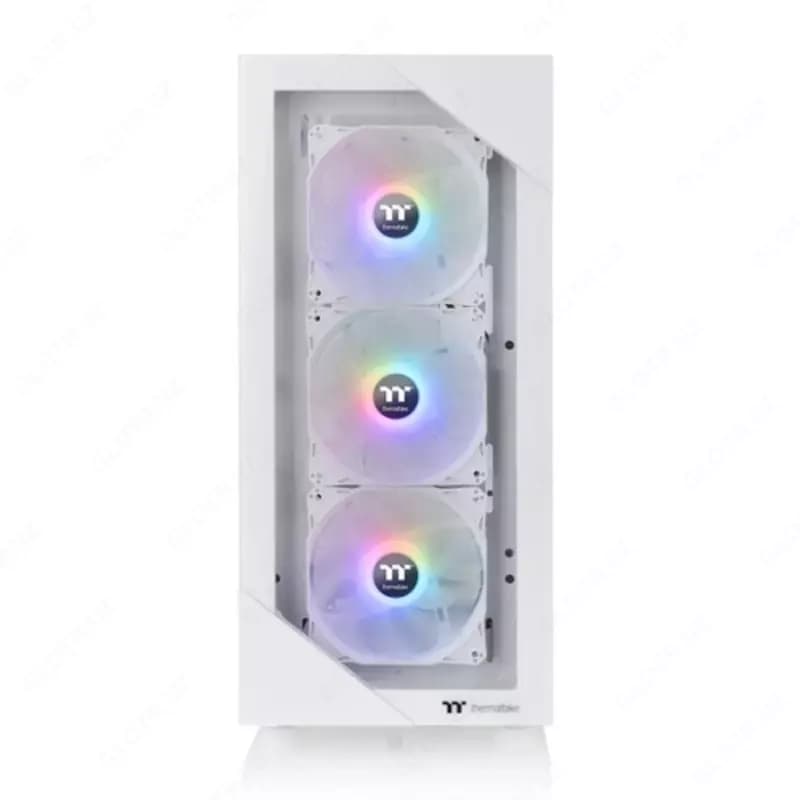 Компьютерный корпус Thermaltake View 200 TG ARGB Snow (CA-1X3-00M6WN-00). — 2