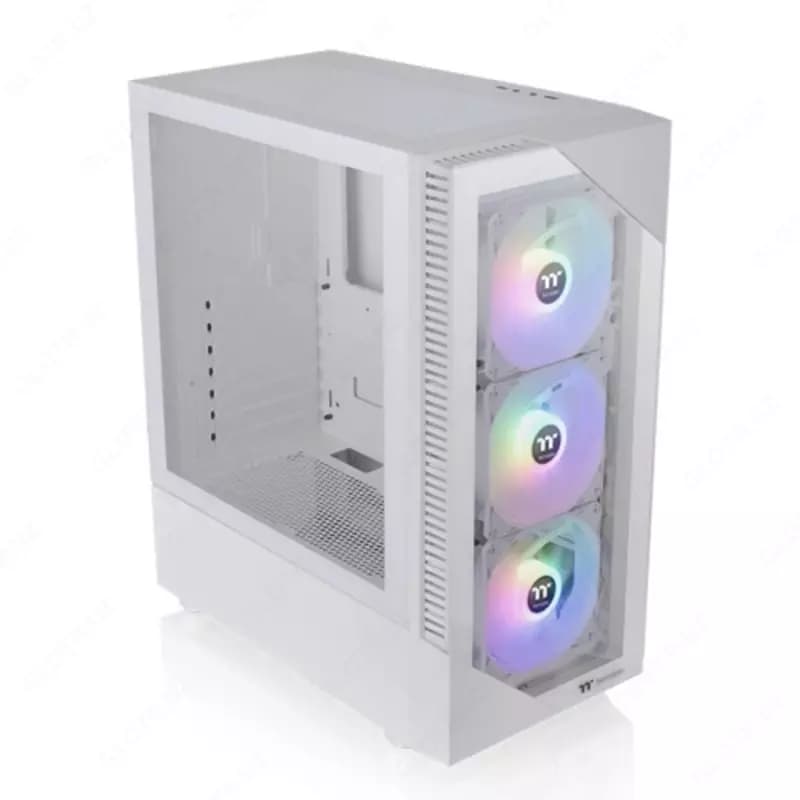 Компьютерный корпус Thermaltake View 200 TG ARGB Snow (CA-1X3-00M6WN-00). — 4