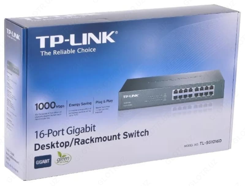 Коммутатор TP-LINK TL-SG1016D — 2
