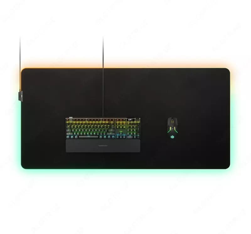 Коврик SteelSeries QCK PRISM CLOTH 63511 3XL RGB Gaming Mousepad — 3