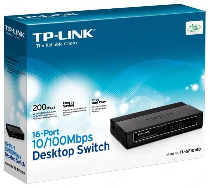 Коммутатор TP-LINK TL-SF1016D — 3