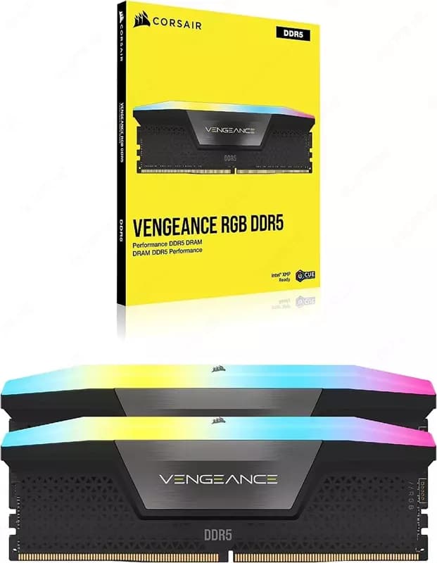 Оперативная память CORSAIR VENGEANCE RGB DDR5 RAM 32GB (2x16GB) 6000MHz — 2