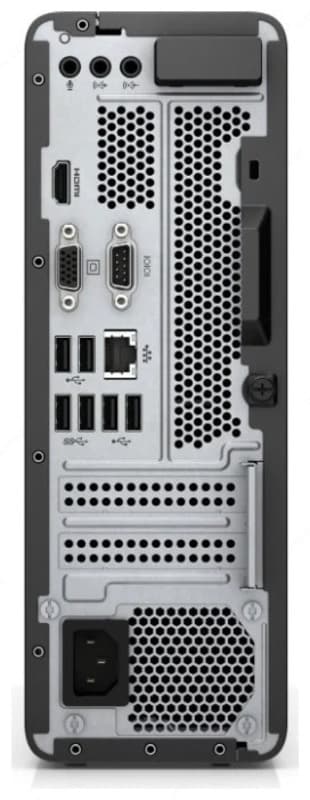 Настольный компьютер HP Slimline Desktop 290-p0001ur (4GL88EA) Micro-Tower/Intel Core i3-8100/4 ГБ/1 ТБ HDD/Intel UHD Graphics 630/DOS — 3