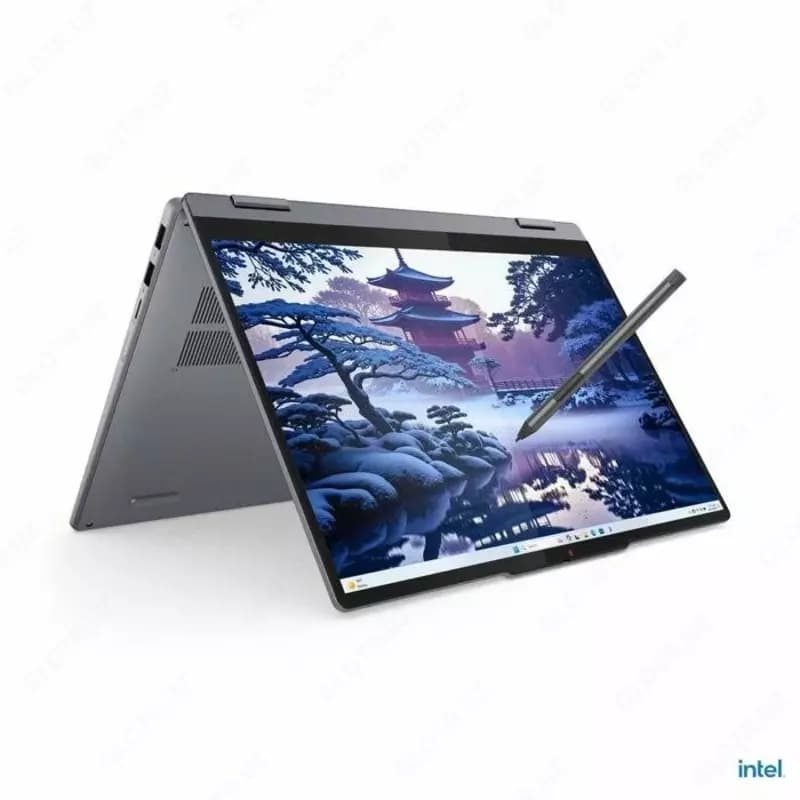 Ноутбук LENOVO IDEAPAD 5 2-IN-1 14IAL10 ULTRA 5-225U 8GB 512GB 14.0” WUXGA TOUCH X360 W11 LUNA GREY BACKLIT — 2