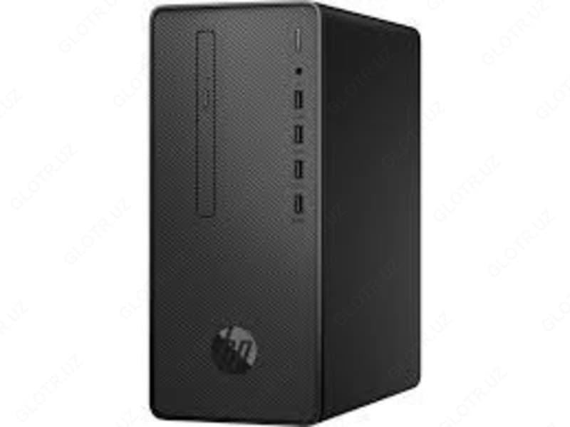 Настольный компьютер белой сборки HP Desktop Pro G2 MicroTower (111/112)/Intel i3 - 8100/ DDR4 4GB/ HDD 500GB/ DVD/ kbd/ USB мышь / LCD HP 2... — 2