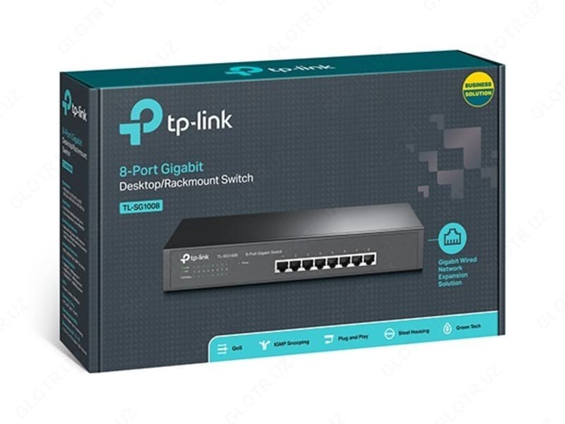 Коммутатор TP-LINK TL-SG1008 — 2