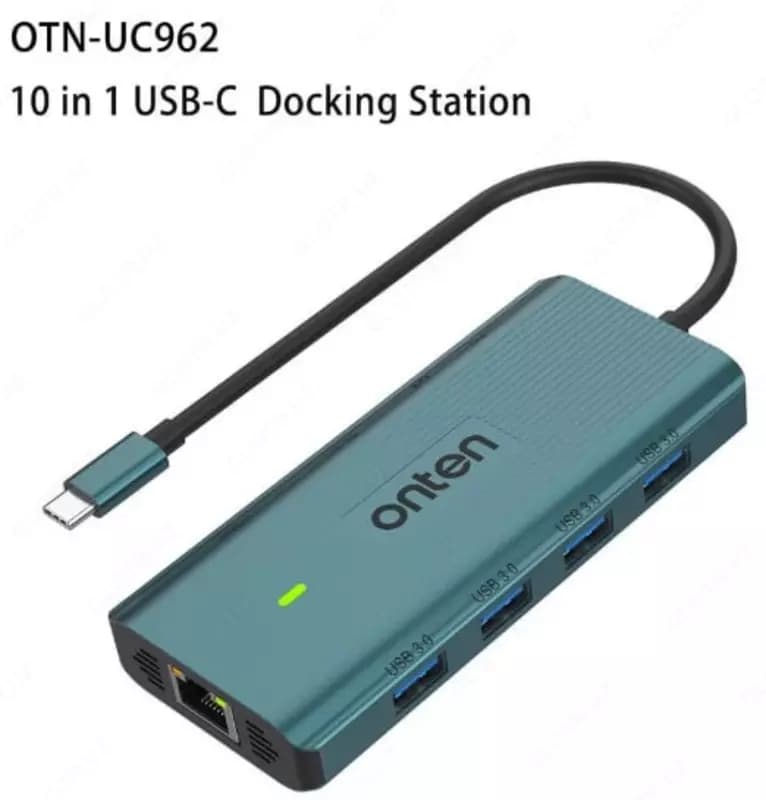 USB HUB Onten OTN-UC962 10in1 — 2
