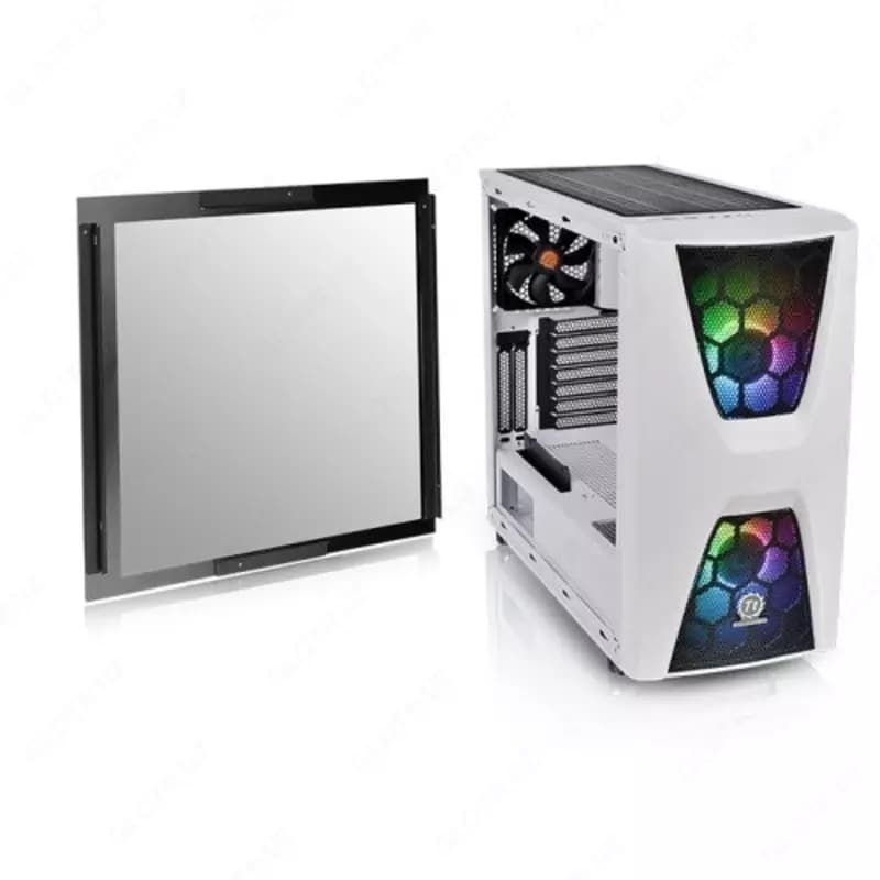 Компьютерный корпус Thermaltake Commander C34 TG White (CA-1N5-00M6WN-00). — 4
