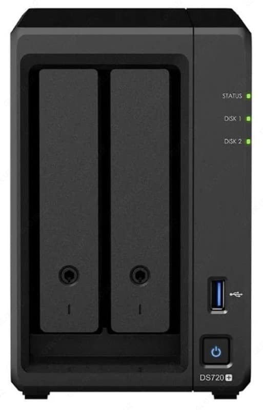 Сетевой накопитель NAS Synology DS720+ — 1