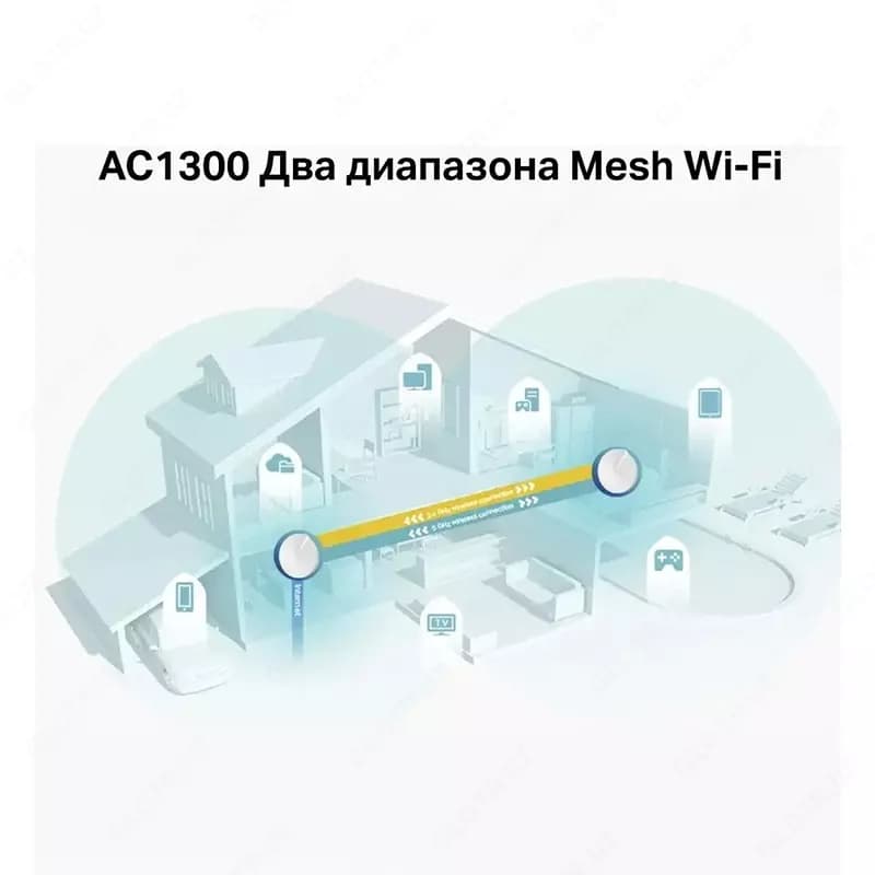 Mesh Wi-Fi система TP-Link Deco M5 (2-Pack) AC1300 Whole Home — 3