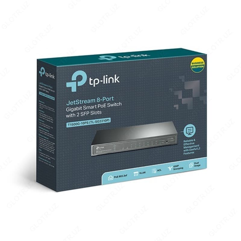 Коммутатор TP-LINK T1500G-10PS(TL-SG2210P) — 4