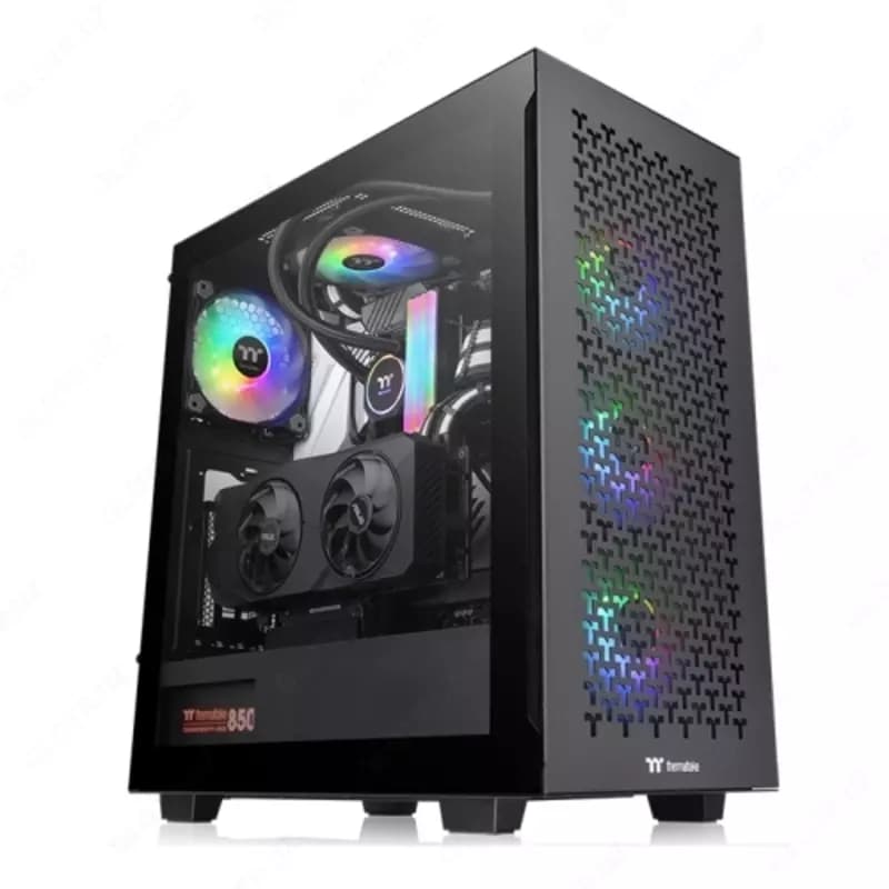 Компьютерный корпус Thermaltake V350TG ARGB (CA-1S3-00M1WN-04). — 1