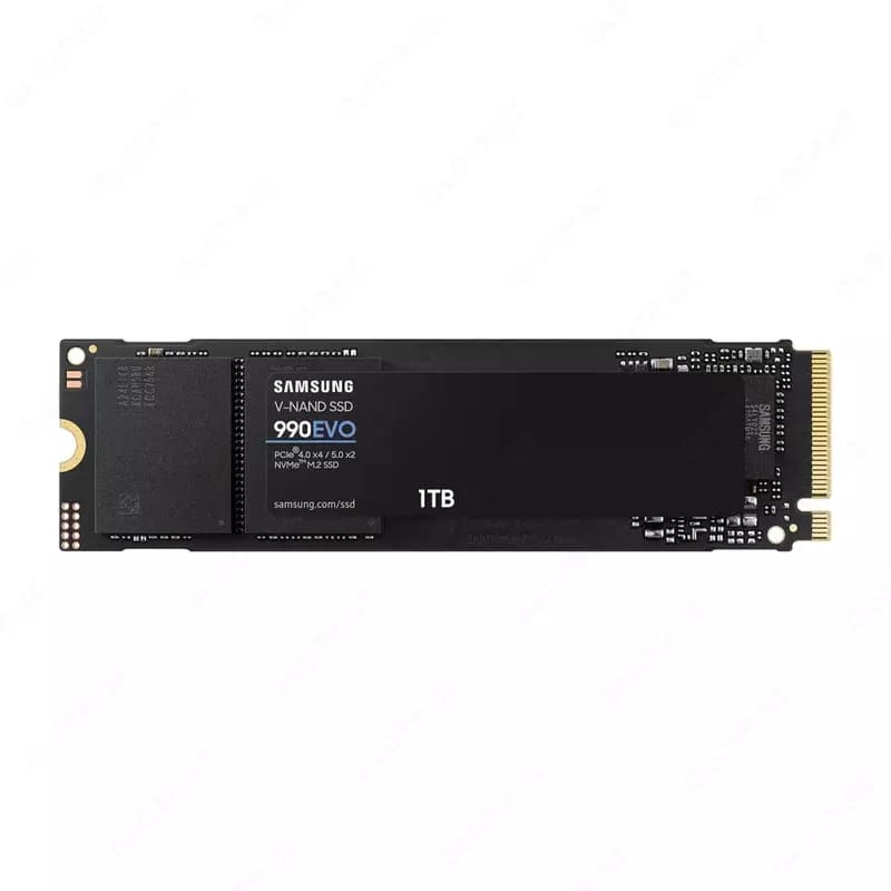 Твердотельный накопитель Samsung 990 EVO 1 ТБ NVMe M.2 SSD (MZ-V9E1T0) — 1