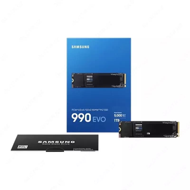 Твердотельный накопитель Samsung 990 EVO 1 ТБ NVMe M.2 SSD (MZ-V9E1T0) — 3