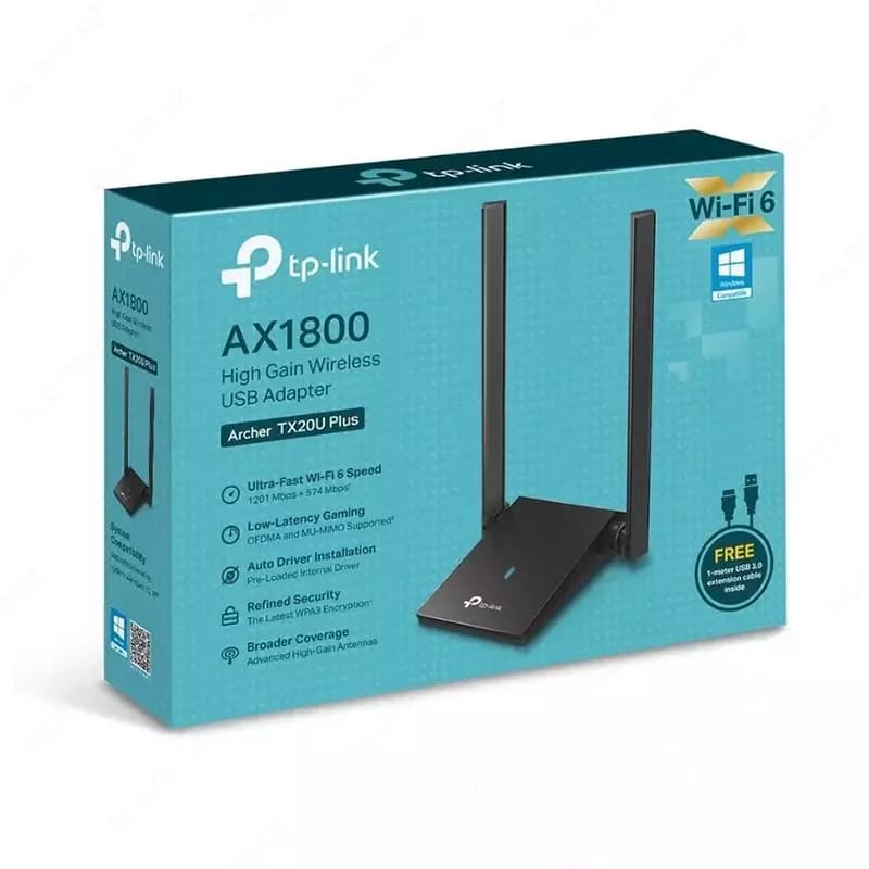 Wi-Fi адаптер TP-Link Archer TX20U Plus AX1800 — 4