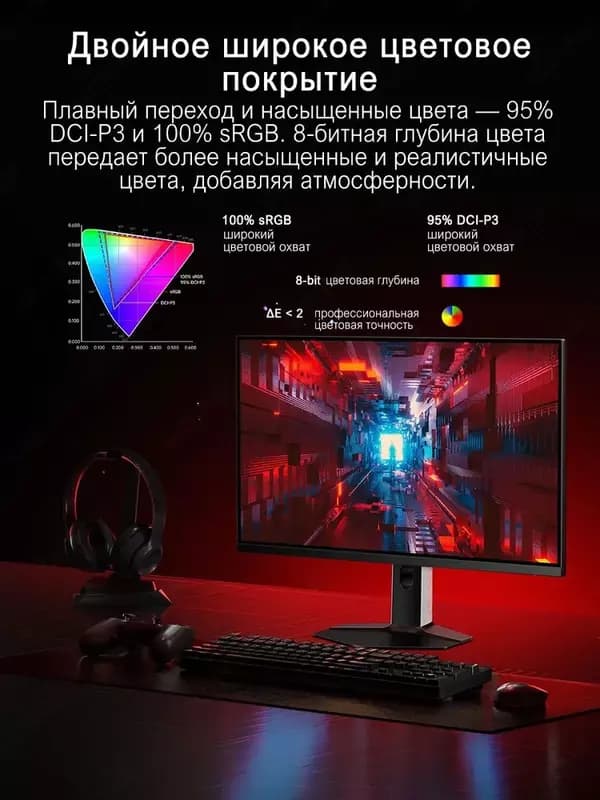 Монитор Redmi | G27Q 2025 Multi-Function (P27QCB-RG) | Flat | 180Hz | 27” — 5