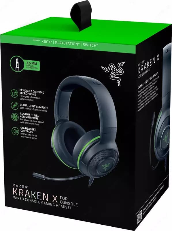 Игровая гарнитура Razer Kraken X for Console Xbox — 2