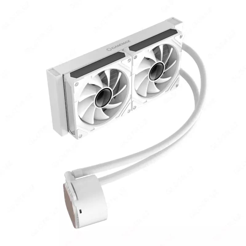 Система жидкостного охлаждения GameMax IceBurg 240 Digital WH — 4