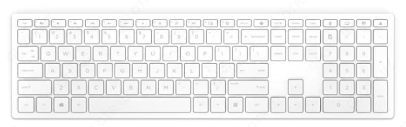 Клавиатура HP Pavilion 600 White USB — 1