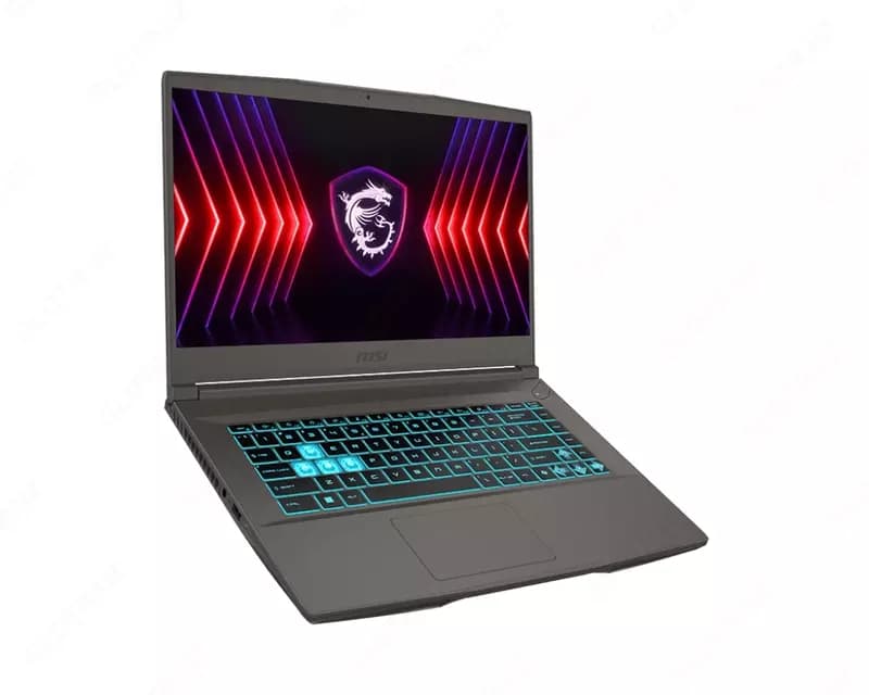 Ноутбук MSI THIN 15 B13VE-3425XUZ I7-13620H 16GB 512GB 6GB RTX 4050 15,6 FHD IPS 144Hz COSMOS GRAY BLUE BACKLIT — 3